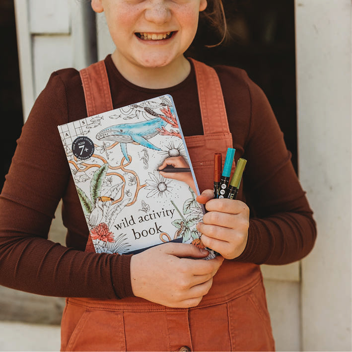 Wild Activity Nature-Themed Book